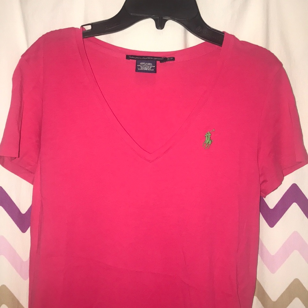 Pink Polo Tee